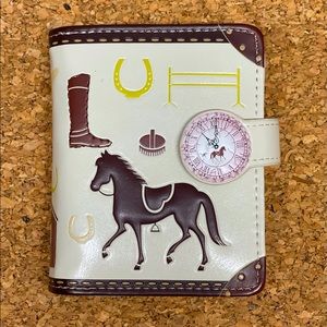 Zipper Wallet Horse